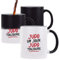 Tasse Magique Judo toujours | Mug | Idée Tasse Personnalisable qui change de couleur Cadeau Anniversaire Fête Original Famille Travail Départ Collègue Retraite Noël.
