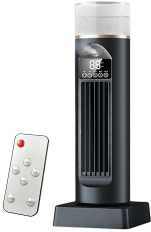 Ventilador de torre para dormitorio 6 velocidades sin hojas Herramientas con