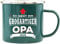 History & Heraldry Echter Kerl - Emaille Becher Bester Opa - individuelle und personalisierte Tasse mit Name und Spruch