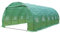 VOUNOT® Grande Serre de Jardin | Serre de Jardin Tunnel 18m2 en Acier galvanisé | Serre de Jardin maraichère Verte Taille : 600CM (L) x 300CM (l) x 200CM (h)