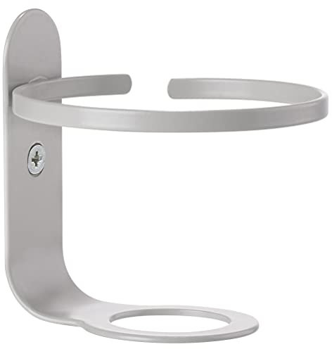 Zone Denmark Ume Wandhalterung, Halter für den Ume Seifenspender/Zahnputzbecher, aus pulverlackiertem Metall, weichgrau