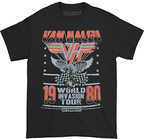 T-Shirt # Xxl Unisex Black # Invasion Tour '80