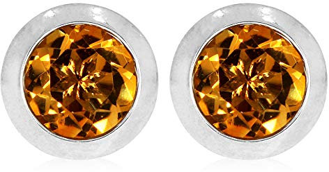 XEN Solitär-Ohrstecker mit Citrin ca. 1,52 ct.