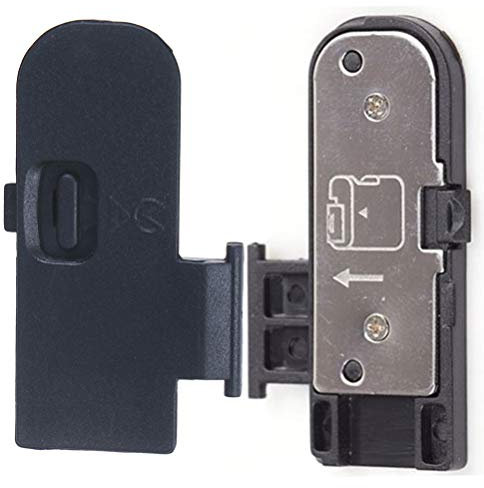 Dromirow Tappo di ricambio per coperchio della batteria, parte di riparazione per fotocamera digitale Nikon D5100SLR (1 pezzo)