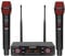 G-MARK EW100 Microfono wireless per karaoke microfono microfono pc wireless portatile frequenza regolabile per feste e studio DJ