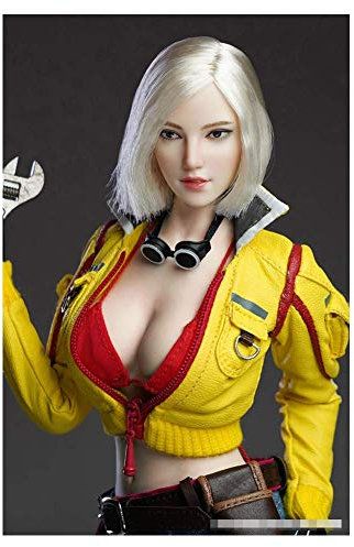 ZSMD 1/6 Scale Kopf Schön Schön Sexy Weiblicher Kopf Zum Anziehen Geeignet Phincen TBLeague JIAOUDOLL Hoy (empfohlen Mit Weißem Körper)