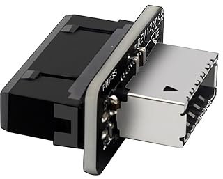 COMeap USB 3.2 Gen 1 auf USB 3.2 Gen 2 Header-Adapter, USB 3.1 Typ-E Key-A auf USB 3.0 20-poliger Header-Konverter für Typ-C-Motherboard (Vertikal)