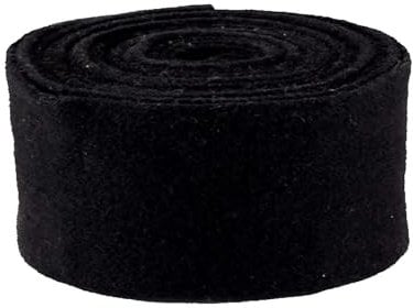 Hobbyfun TRENDY Filzband 3 mm, 4 cm x 1,5 m, schwarz