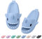 Dsaren Ciabatte Squalo Estive Pantofole Nuvola Ultra Morbide Uomo Donna Shark Slides Slippers Antiscivolo Casa Ciabatte Doccia Bagno Sandali da Spiaggia e Piscina Punta Aperta (36/37EU, Blu)