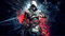 Magic Canvas Art - Bilder Assassin's-Creed Spiel Gaming Zocken Leinwandbild 1- teilig Hochwertiger Kunstdruck modern Wandbilder Wanddekoration Design Wand Bild, Größe: 80 x 40 cm
