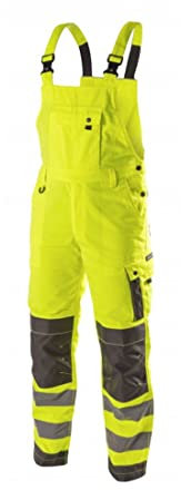 Högert Werse - Salopette da Lavoro, Colore: Giallo, Giallo., XXL