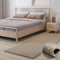 MY-RUG Teppich Shaggy Star Hochflor rechteckig beige 300 x 80 cm - Esszimmer Teppich, Langflor, Günstig