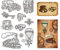 craspire Zug Klare Gummistempel Steampunk Transparent Vintage Silikon Auto Fallschirm Siegel Stempel Journaling Kartenherstellung DIY Scrapbooking Fotoalbum Dekorative Filmrahmen Stempelbögen