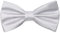 Ladeheid Elegante Herren Fliege - Hochwertig, Glänzend, Verstellbar, Perfekt für Hochzeit, Party, Büro. Ideal für Männer, Frauen, Teenager BMS (12cm x 6cm, Silber)
