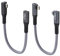 Leehitech 0.2M+0.3M 240W USB C to USB C Short Cable for Thunderbolt 4 Cable, Support 40Gbps Data Transfer and 8K@60Hz Display for iPhone 16/15 Series, Macbook, iPad Air/Pro,Samsung Galaxy S24