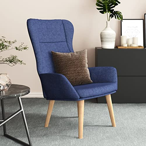 LAPOOH Relaxsessel Blau Stoff, Fernsehsessel, Kinosessel, Lesesessel, Tv Sessel, Ohrensessel, Armsessel, Seselstuhl Wohnzimmer - 341398