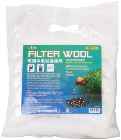 ISTA Filter Wool Floss 100g Aquarium Media Fish Tank Aquarium Water Filter Wool