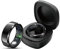Smart Ring Android Fitness Ring Tracker Smartringe für Herren Damen Schlaftracker Sport Schrittzähler IOS Herzfrequenz Pulsmesser Fitnesstracker Smartring Fitnessring Gesundheitsring Schwarz Silber