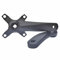 Kurbelgarnitur aus Aluminiumlegierung, 152 mm, Kurbelarm-Set, Kurbelgarnitur, Ersatz für Mountainbikes, Fahrradkurbel-Set