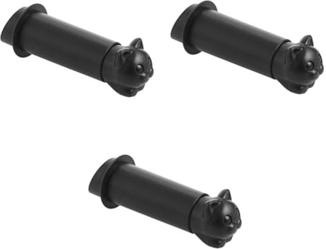 YYLIVING 3pcs Cat Toilet Paper Holder Paper Towel Racks Toilet Paper Holders Hanger Bidet Seat Sink Dispenser Jokes Toilet Paper Mount Household Paper Mount Household Paper Rack Black Pp