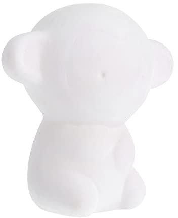 KICHOUSE Boy Girl Diy Painting Ceramic Piggy Bank Unfinished Monkey-shaped Money Box for Creative Savings Fun Change Container for Boy Girl s Birthday Decor