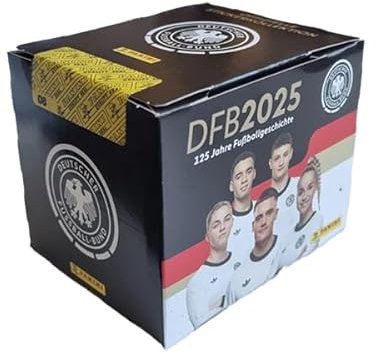 Panini 125 Jahre DFB Fussball Sticker - 1x Display je 36x Stickertüten
