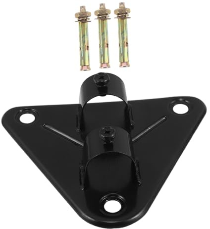 Veemoon Wall Fan Mounting Bracket for Indoor Outdoor Use Sturdy Fan Support with Expansion Screws Easy Assembly Replacement Base