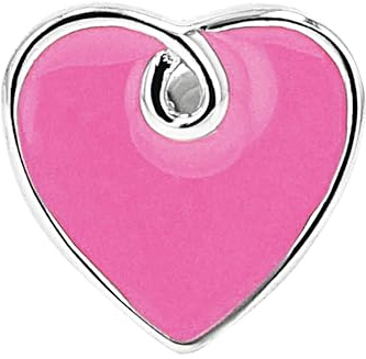 Prinzessin Lillifee Ohrstecker für Mädchen, Sterling Silber 925, 6 mm, silber, Herz, Kinderschmuck, Geschenkidee, kommt in Schmuck Geschenk Box, 2101027