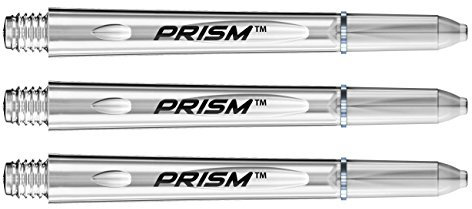 WINMAU Prism 1.0 Klare Medium Polycarbonate Dart Stems - 1 Sätze pro Packung (3 Schäfte insgesamt)