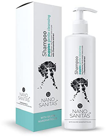 PLiN Nanotechnology Silver Line Shampoo für Welpen, Gentle Cleansing