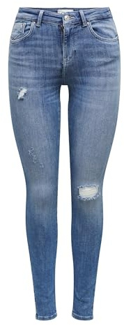 ONLY Female Skinny Jeans ONLPOWER Mittlere Taille Skinny Fit Jeans | Skinny fit jeans