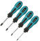 Jeu de 4 Tournevis à Trois Ailes, Tournevis de Précision Magnétique Multifonctionnel de Type Y 3mm 4mm 5mm 6mm