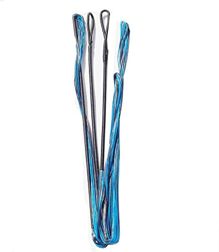 SHARROW Bogensehne Bogenschießen Fast Flight Bogensehne 60 62 66 68 70 Dacron Bogensehne handgefertigter Ersatz 16 Stränge für Traditionellen Recurvebogen Langbogen (68 Zoll/164 cm, Typ 7:)