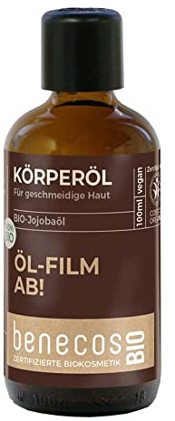 benecosBIO Körperöl BIO-Jojobaöl ÖL-FILM AB! - Für geschmeidige Haut
