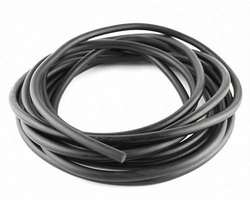 Rundschnur dichtung gummi 1m EPDM schwarz gummischnur rundschnüre moosgummi fugenschnur (Durchmesser 2,62mm)