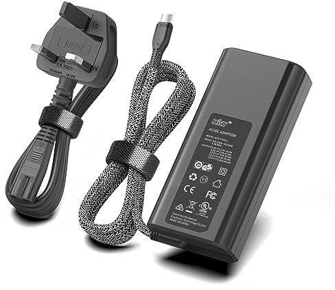 65W USB C Charger, Laptop Charger for Dell Inspiron 13 5310 XPS 13 Latitude 7420 7400 7370 7390 7320 5520 5500 5400 5310 5320 5590 MacBook Pro/Air, ASUS Chromebook CX1100 CX1400CMA AC Adapter