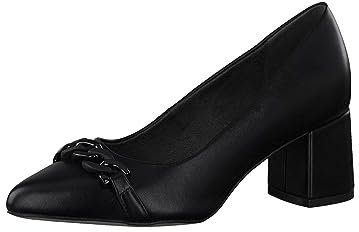 Jana Damen Pumps Elegant Spitz Weite H Mehrweite, Schwarz (Black), 39 EU