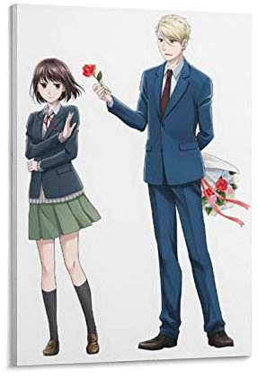 Nilynn Anime-Koikimo-Poster, Bilddruck, Leinwand, Malerei, Schlafzimmer, Ästhetik, 30 x 45 cm