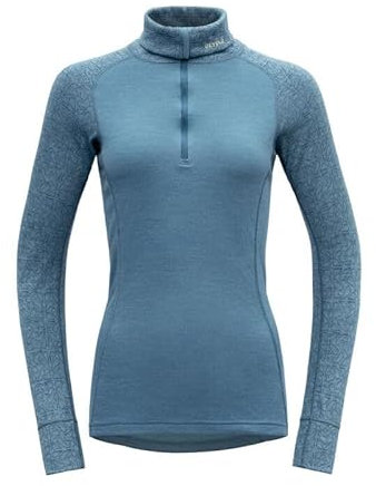 Devold Duo Active Merino 205 Zip Neck Woman Größe XL moon
