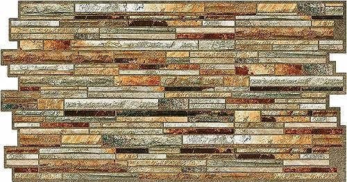 Grace Baltic 3D Wall Panels for Interior, PVC Wall Decoration (50, Gold)