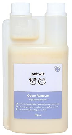 Odour Remover, Helping to Eliminate Smells & Used to Control Odours in Kennels and Catteries, 500ml, Made in UK.