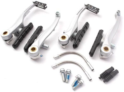KHE Promax BMX V-Brake V-Bremse Alu geschmiedet Silber eloxiert Vorne Hinten