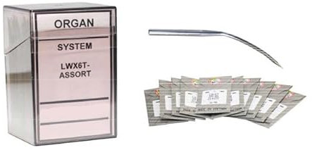 ORGAN Nähmaschinennadeln für Blindstichmaschinen Curve 2140TP LWx6T (Stärke 80/12)