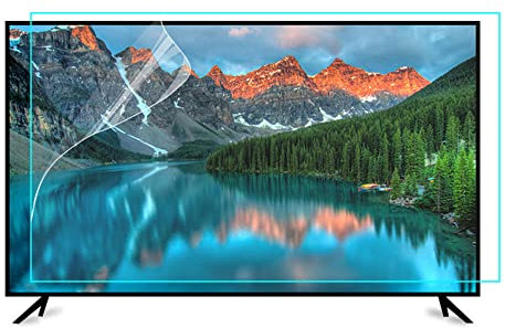 Home Ultraklarer LCD-TV-Displayschutz, kratzfeste Anti-Strahlungsfolie, Blendschutzfilter, Anti-Blaulicht-Display, keine Blasen, geeignet für 32–75 Zoll LED OLED 4K HD TV-Monitor (39 Zoll 856 x 47).