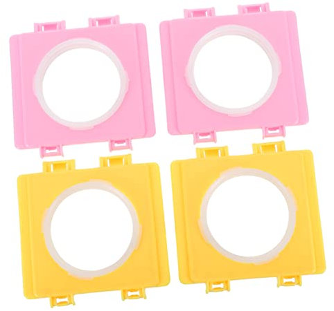 Supvox 4stücke Hamster Käfig Verbindungselemente DIY Tunnel Connector Für Hamsterkäfige Farbenfrohe Spielzeug-zubehörteile Zur Erweiterung Von Käfigtunneln Installieren Reinigen