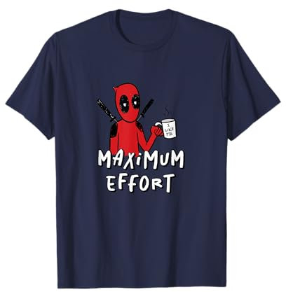 Marvel Studios Deadpool & Wolverine Maximum Effort Coffee T-Shirt