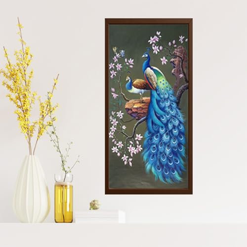 astylishome Wandtattoo Kinderzimmer Mädchen Groß Pfau Wandsticker Vögel Ast Blumen Wandaufkleber Wohnzimmer Schlafzimmer Wand Tapeten Babyzimmer Wanddeko 0103