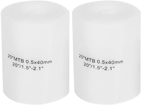 2PCS Weiß Polyurethan 20 Zoll Fahrrad Reifen Liner Pannensichere Gürtel Reifen Schutz Pad Mountain Road Radfahren Zubehör