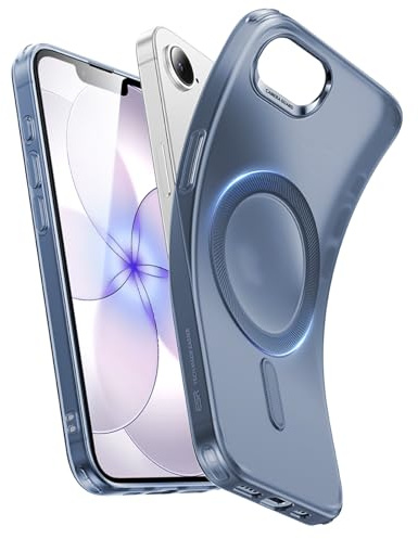 ESR für iPhone 17e Hülle und iPhone 16e Hülle, Kompatibel mit MagSafe, Kameraschutz Stoßfeste Dünne Handyhülle für iPhone 17e/16e, Widersteht Vergilbung und Kratzern Magnetische Schutzhülle Dunkelblau