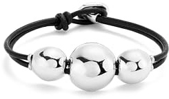 Uno de 50 – Damenarmband aus der Intrepid Being Kollektion, 925er Sterlingsilber, braun, Größe M